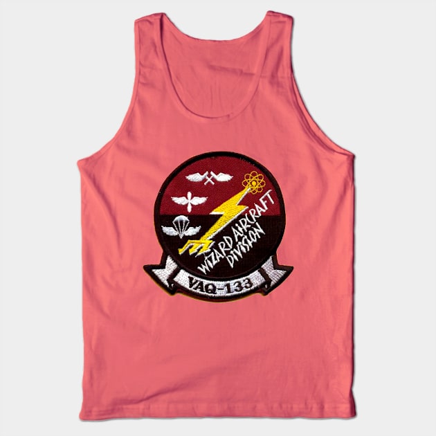 VAQ-133 Wizard Aircraft Squadron Tank Top by Spacestuffplus